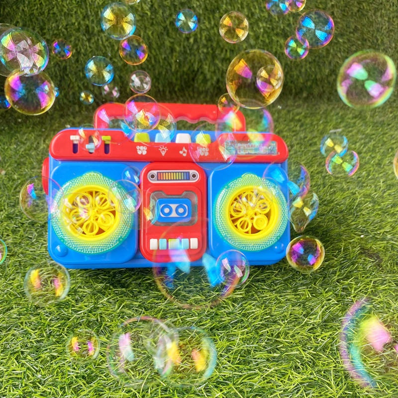 New Kids Summer Outdoor Automatic Recorder Bubble Blower Bubble Maker Party Wedding Radio Bubble Machine With Solutions New Kids Summer Outdoor Automatic Recorder Bubble Blower Bubble Maker Party Wedding Radio Bubble Machine With Solutions